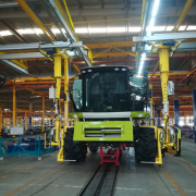 組裝車間的鋁合金kbk軌道工程